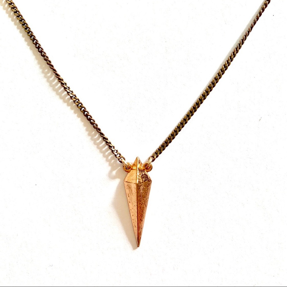 Luv AJ Rose Gold Diamond Necklace